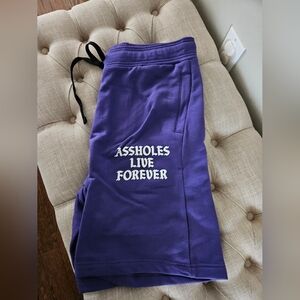 NWOT Assholes Live Forever Shorts XXXL
